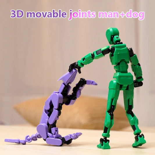 3D Movable Robot Dog Toy