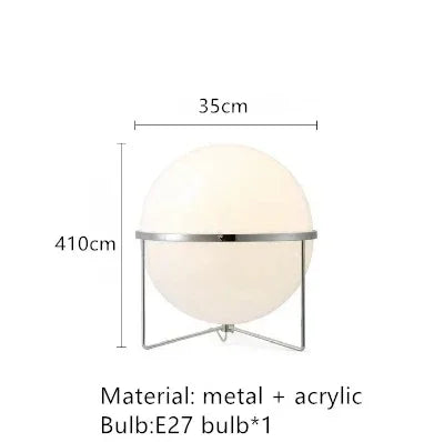 Chrome Ball Floor Lamp