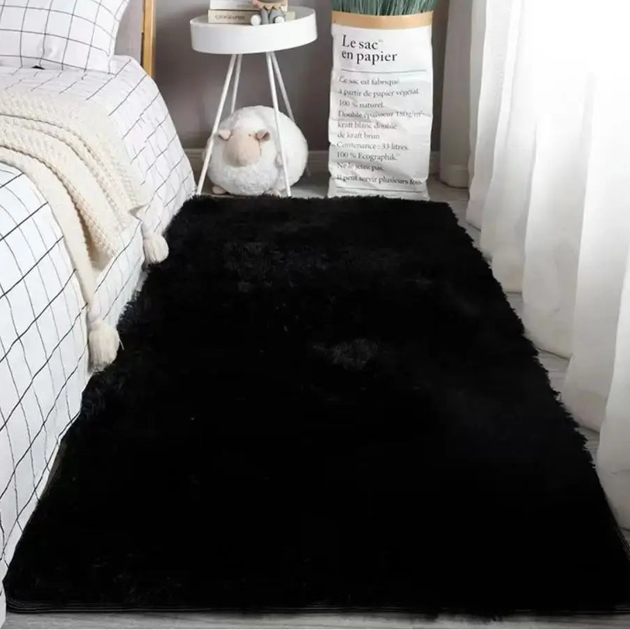 VIKAMA Soft Silk Wool Plush Carpet