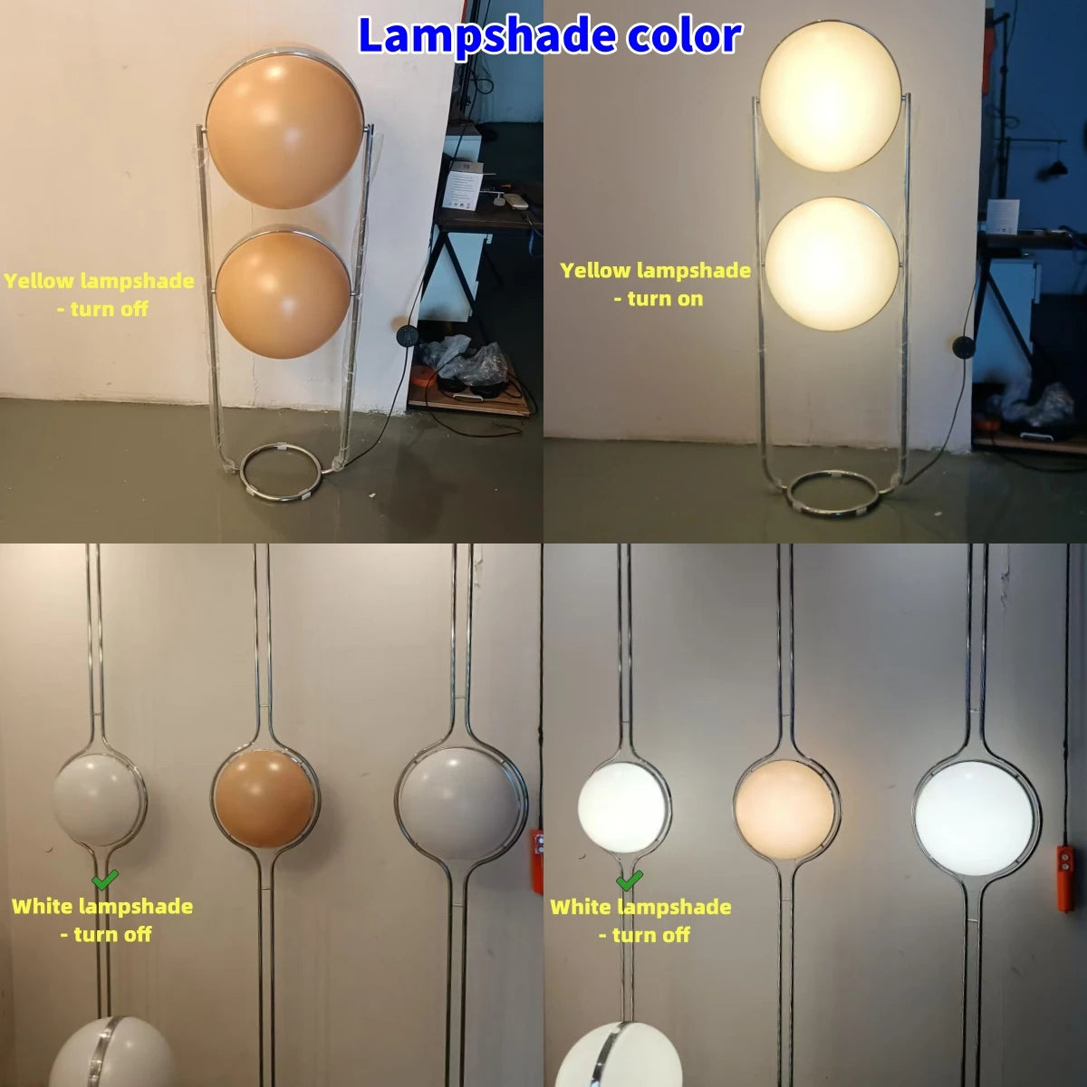 Chrome Ball Floor Lamp