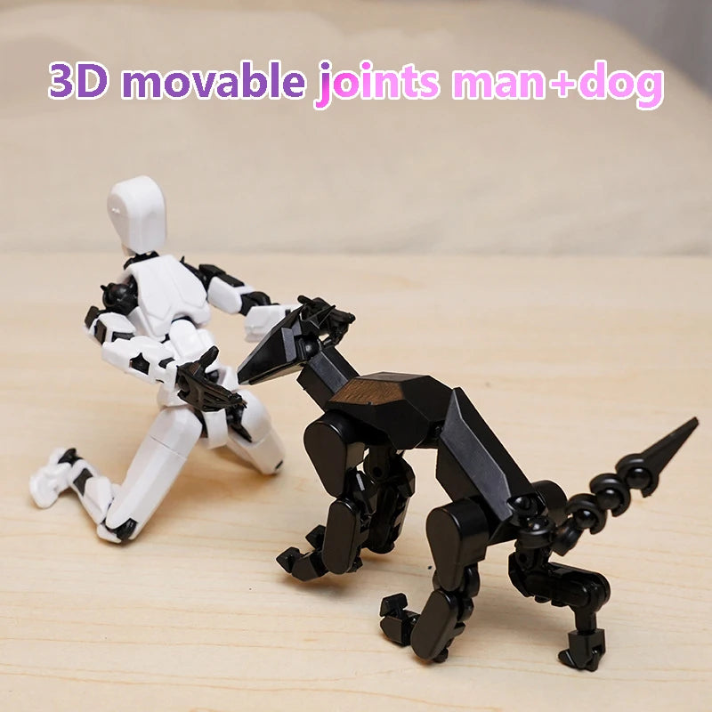 3D Movable Robot Dog Toy