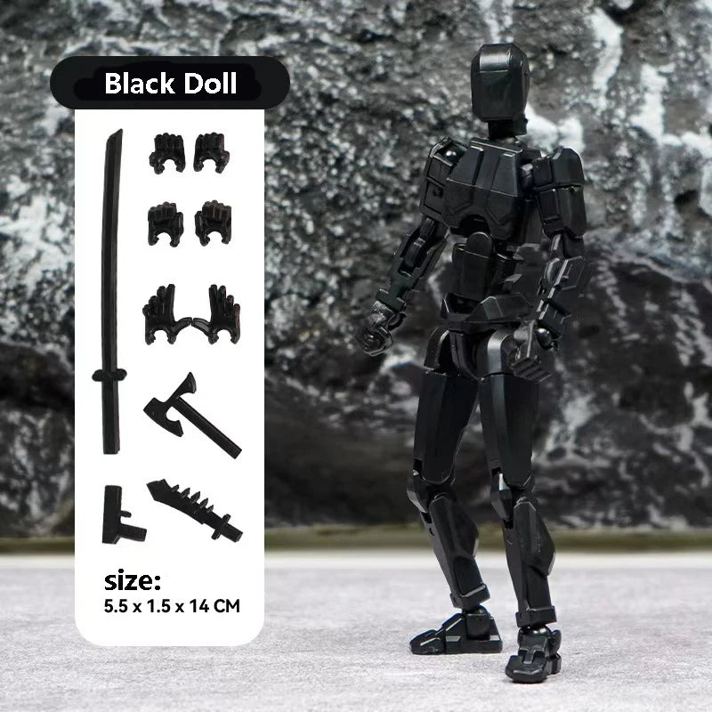 3D Movable Robot Dog Toy