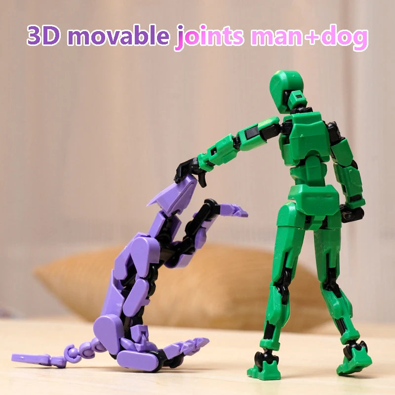 3D Movable Robot Dog Toy