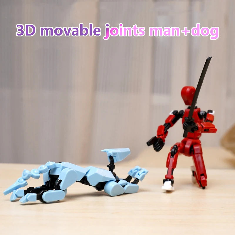 3D Movable Robot Dog Toy